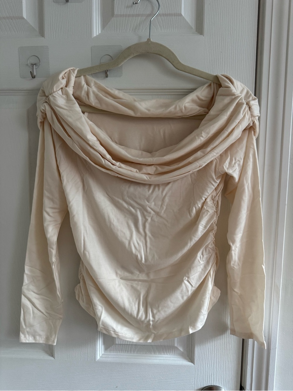 NWT REFORMATION Florentina Knit Off-The-Shoulder Top - Picture 7 of 12